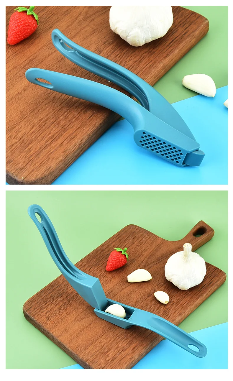 Qimeng Walmart Best Selling Products Multi-Usage Garlic Chopper Press Peeler Slicer Best Quality Garlic Press