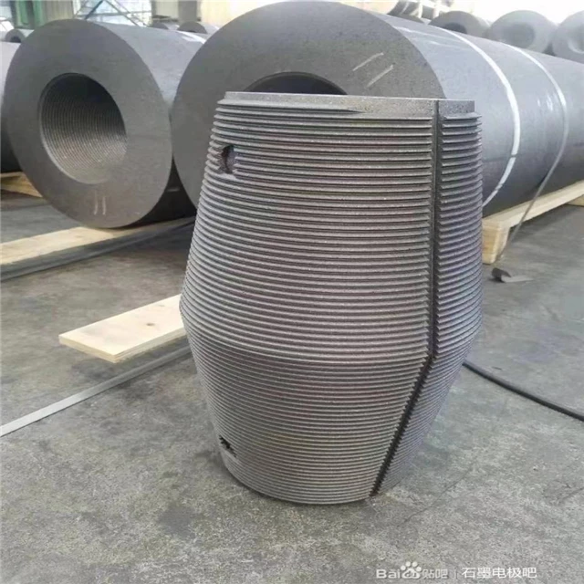 High Quality Granulated Graphite Electrode Graphite Rod With Nipples