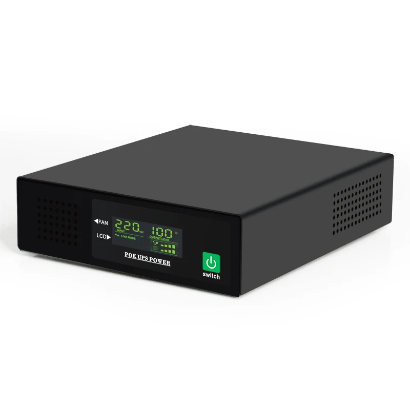 Portable UPS 12V 24v mini ups for network devices