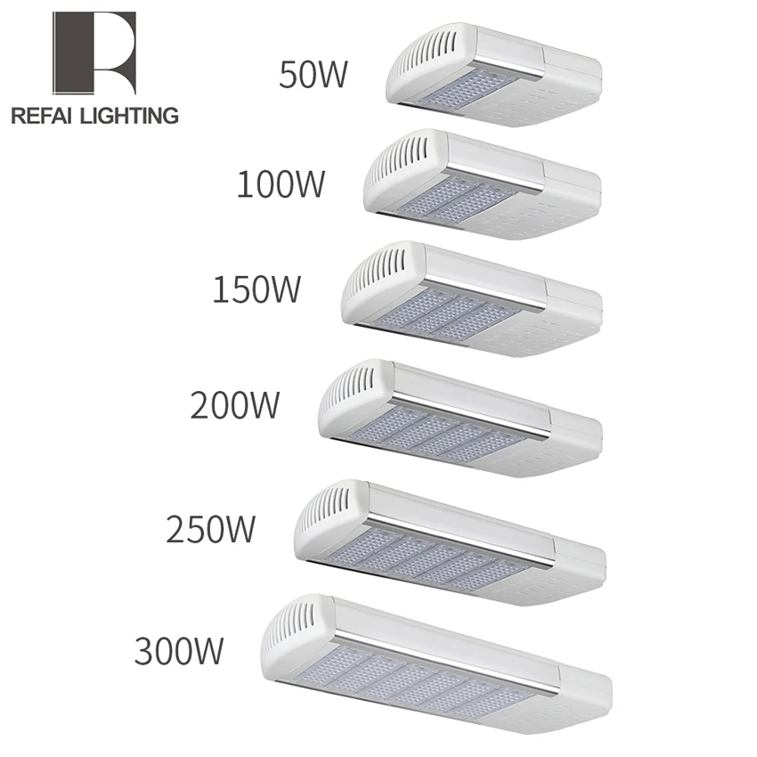Foshan factory price outdoor highway road light 50W 100W 150W 200W 250W 300W smart street lamp