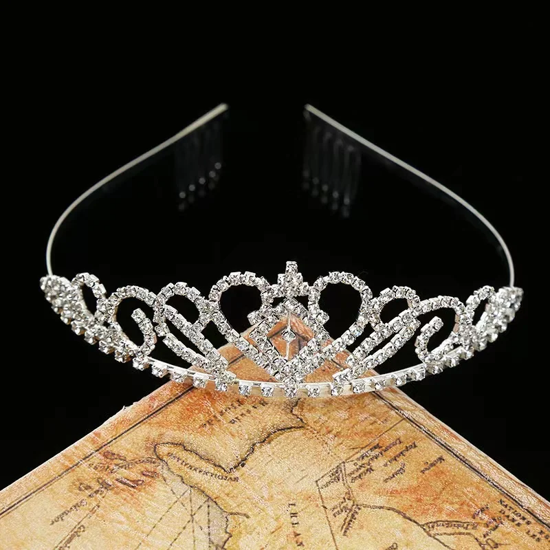 wholesale girls cheap tiaras and crowns for women birthday headband tiaras for woman