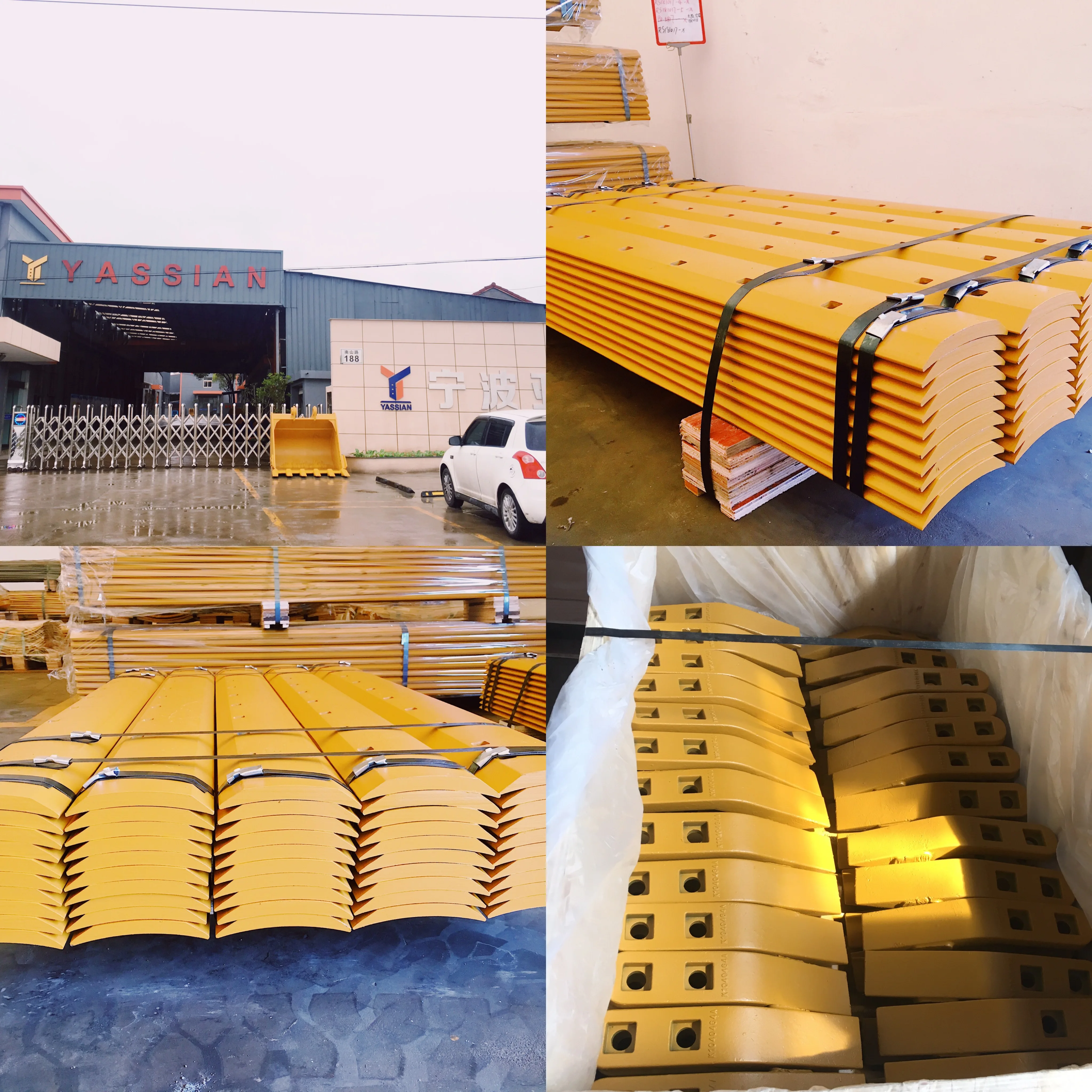 tractor grader blade with rippers land leveling blade for tractor grader