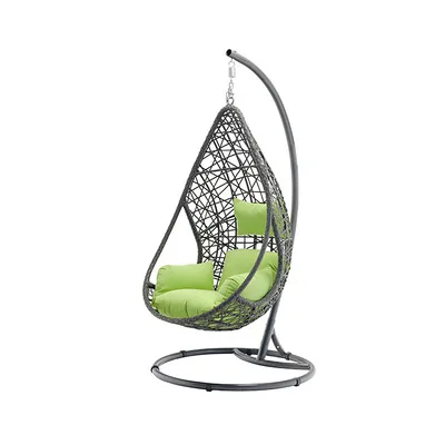 European desgin rattan swing chair garden set patio swing hammock for hotel