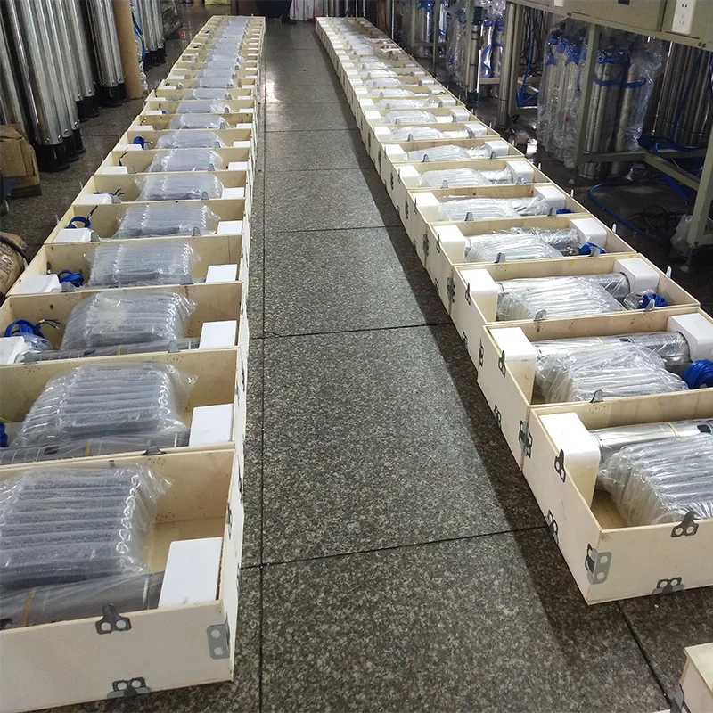 QQ PUMP Q3SC3-180-110-1500 2 Inch Deep Well Solar Pump Submersible 2hp Photovoltaic Pump