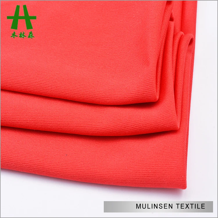 Mulinsen Textile Manufacturer 75D DTY Polyester Interlock Fabric