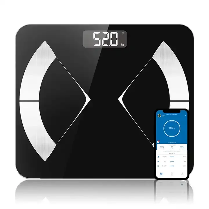 Perfect Price Indicator Portable High Sensor Scale Electronic Body Fat Smart Bathroom Digital Weighing Scale Household Scales