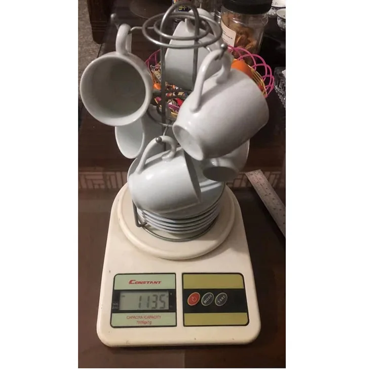 custom logo 12pcs ceramics cuban coffee cup and saucer set