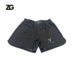 Manufacturer Custom Free Design Blank Boxing MMA-Shorts/Sublimation Printing Elastic MMA Short With Slit