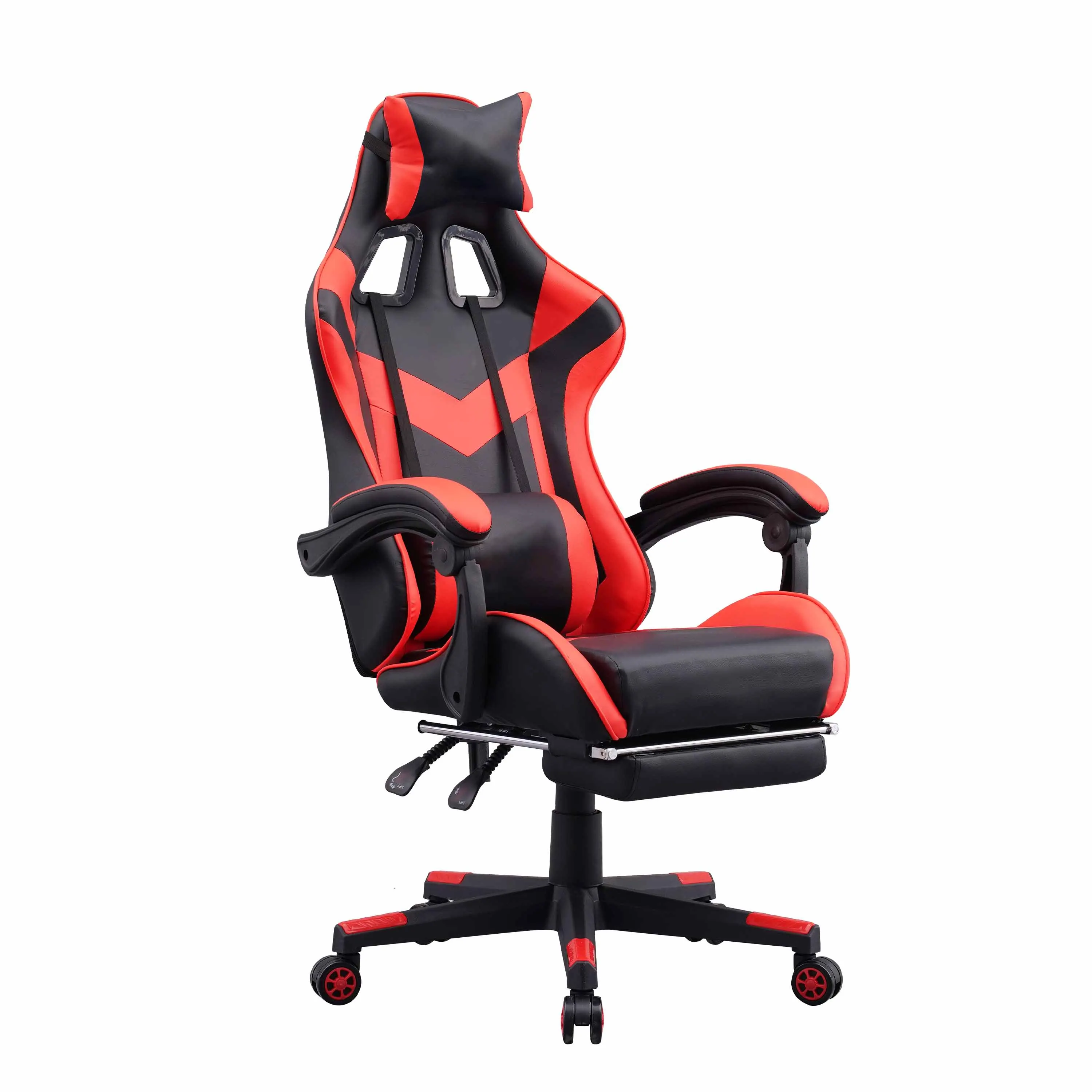 Пользовательский дешевый Красный пользовательский rgb эргономичный компьютерный стул игровой стул гонки