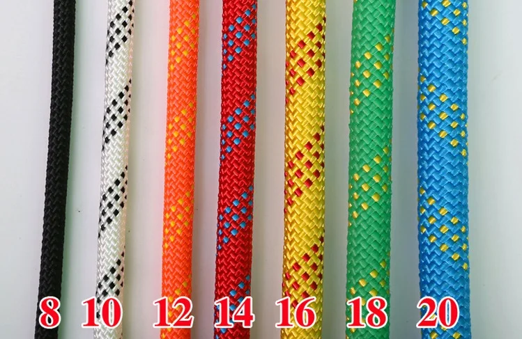 Factory custom rope climbing equipment tree mountain climbing rope protection safety rope