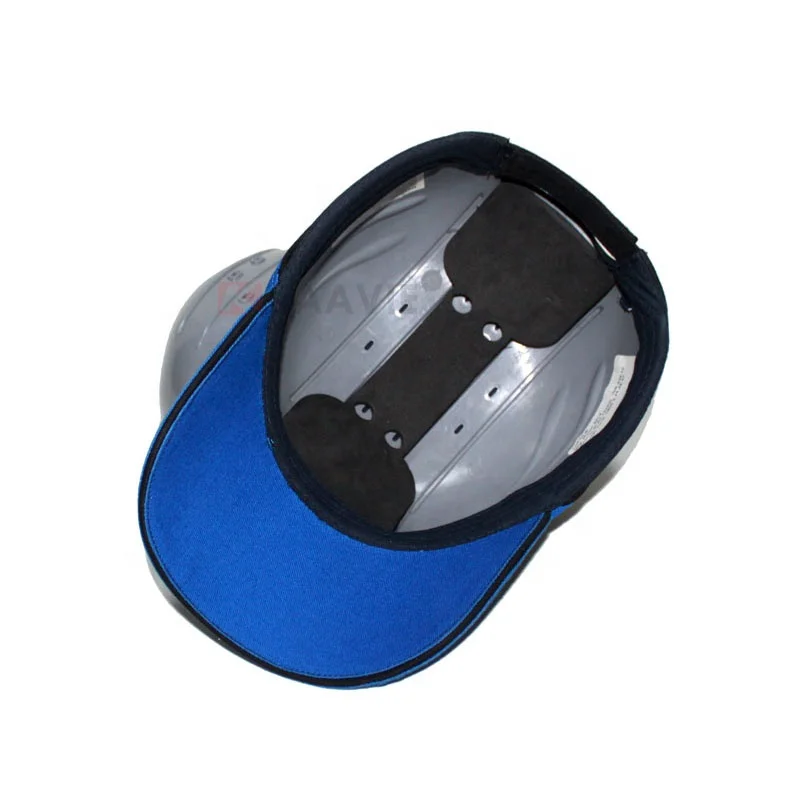 Guangzhou kaavie hat ABS safety bump cap brim with plastic insert shell
