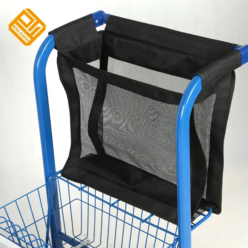 supermarket child kids plastic shopping cart with Ipad holder