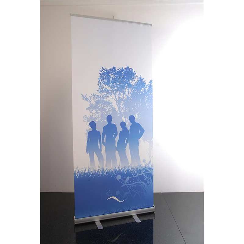 High Quality Banner Stand Roll Up Aluminum Banner Reusable Roll Up Display Stand