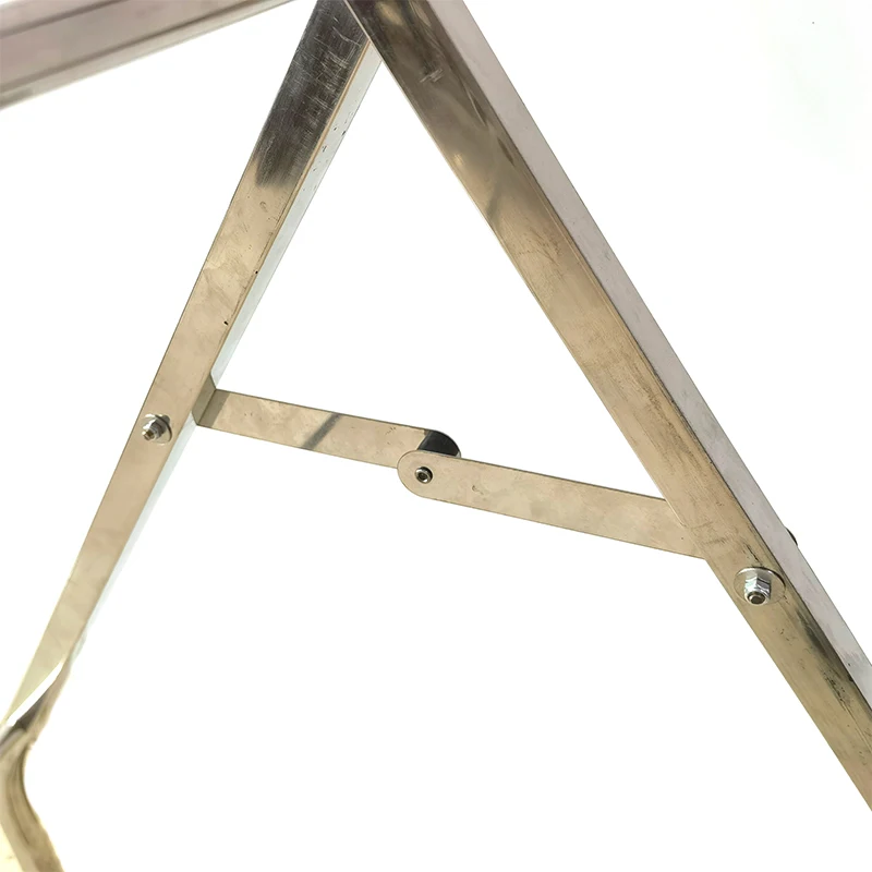 Customizable W-Type Stainless Steel Outdoor Clothes Hanger Foldable Laundry Display Clothes drying rack