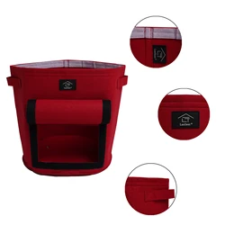 9 Gallon Growing Bag Fabric Pot High-Quality Felt Soft Garden Pot Potato Plant Bag with Flap Window