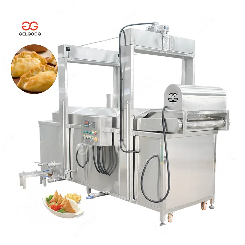 GG Deep Fried Bean Curd Skin Making Cheese Stick Gathia Soya Tofu Frying Machine