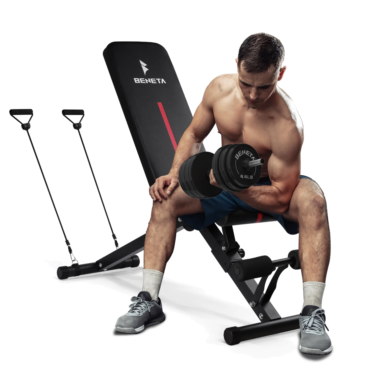 Adjustable Weight Bench Multi purpose Foldable Bench Press Bench for Easy Storage