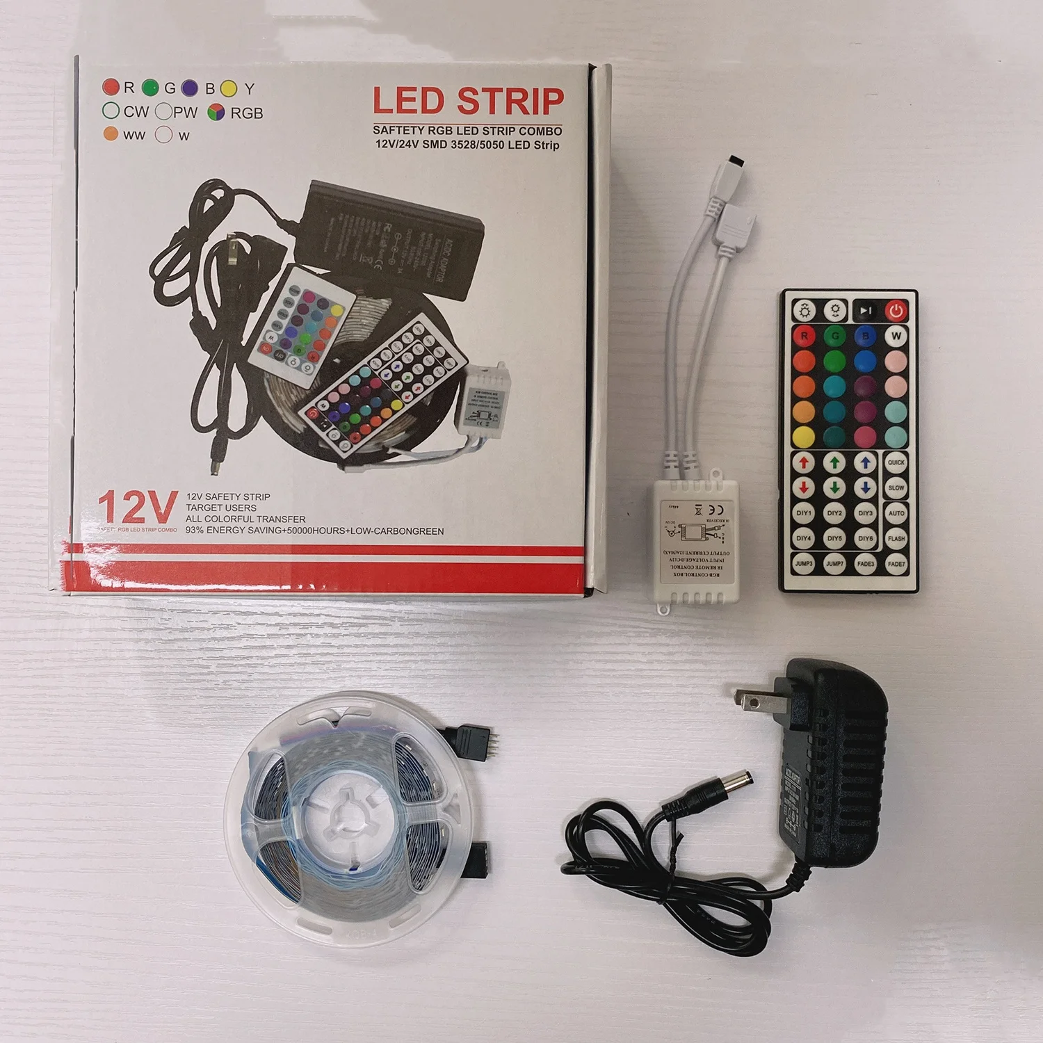 Light Led Strip RGB Light Led Lamp Tape RGBW 5V USB TV Backlight LED Strip Light White Neon Ribbon RGB Band Strip 0.5 1 2 3 4 5m