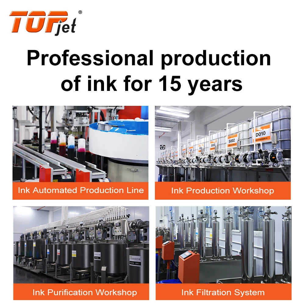 Topjet Ink 534 Compatible for Epson EcoTank M1120 M1180 M2120 2140 M2170 M3170 M3180 Printer Pigment