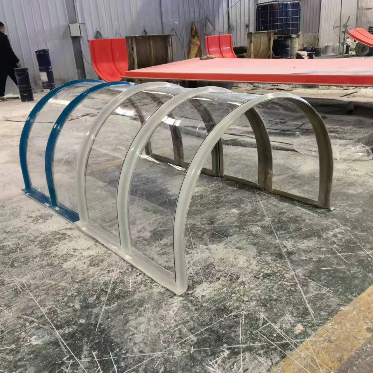 China Factory Direct Sale Cost Effective Conveyor Belt Shield Covers Dust Proof Covers for Belt Conveyor Structure Protection