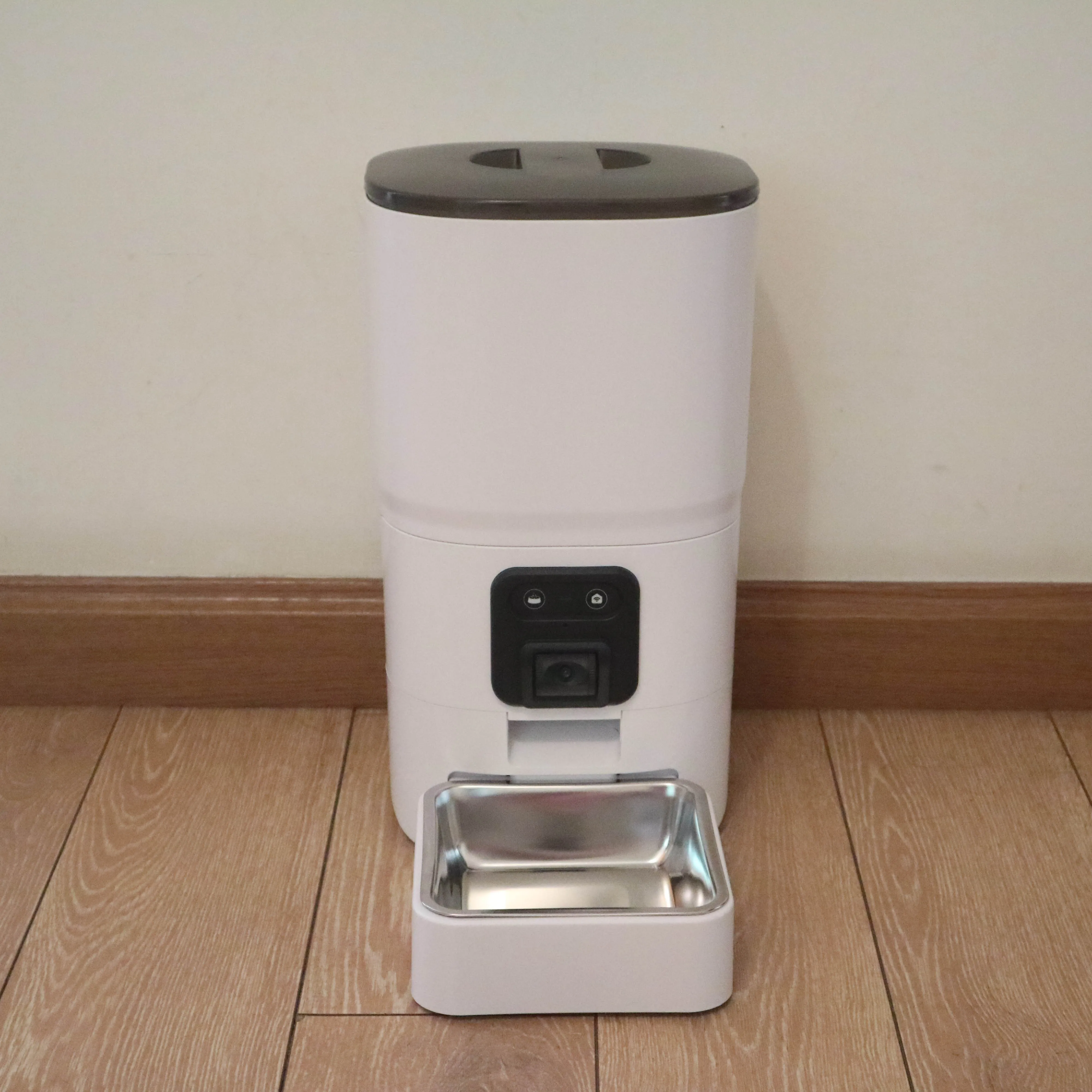 6L Wifi App Smart Automatic Pet Cat Food Dispenser with Slow Feeding Mode Pet Dry Food Feeder with Timer and Camera