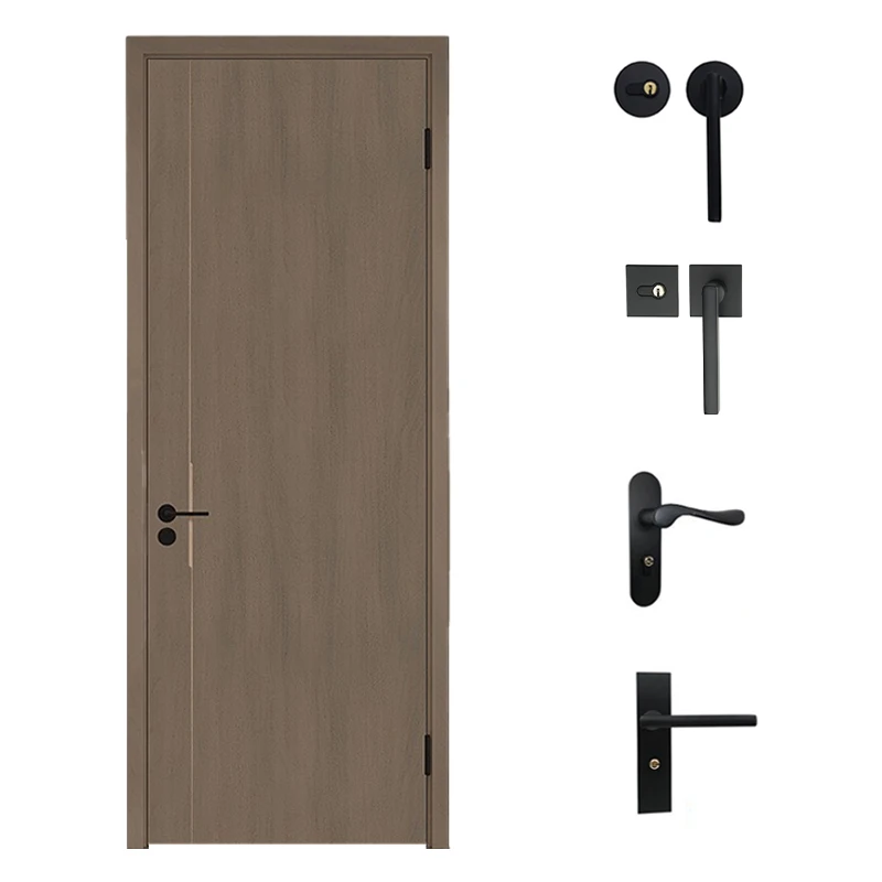 Hot Selling Commercial Modern Design Sunmica Door Design Main Professional Sound Insulation WPC Interior Door Hollow Wooden Door