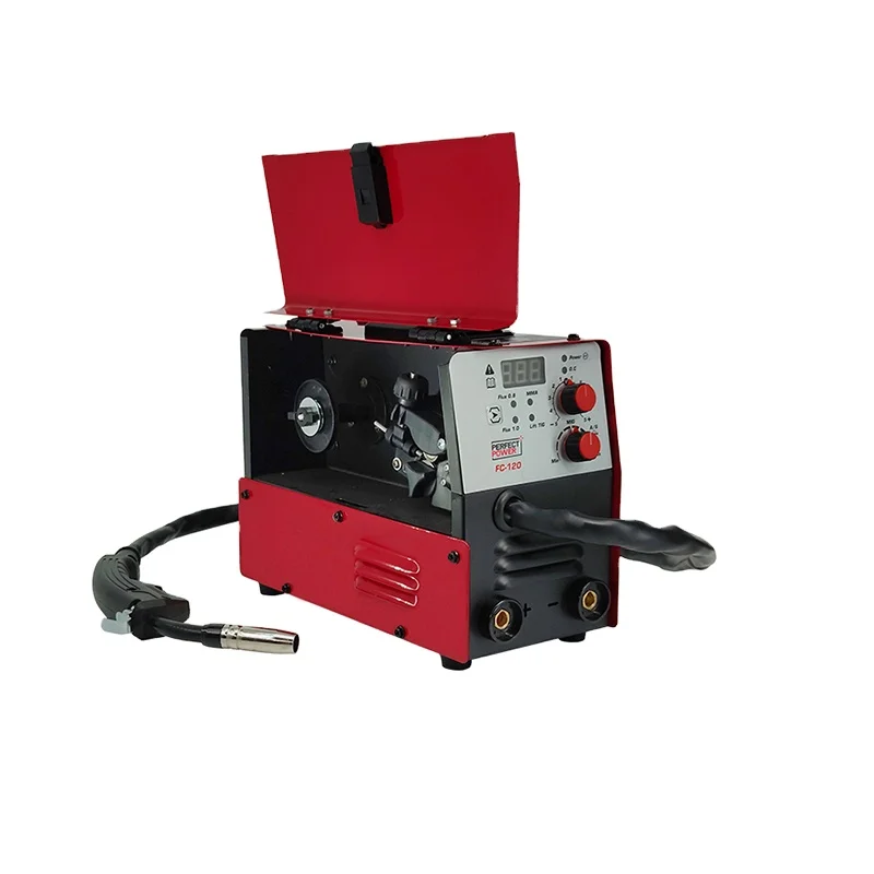 PERFECT POWER Mini Portable MIG Welding Machine Inverter Welder MMA STICK/Gasless Flux-Cored /TIG Welding Machine