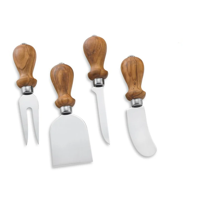 Shende wholesale wooden cheese knife set