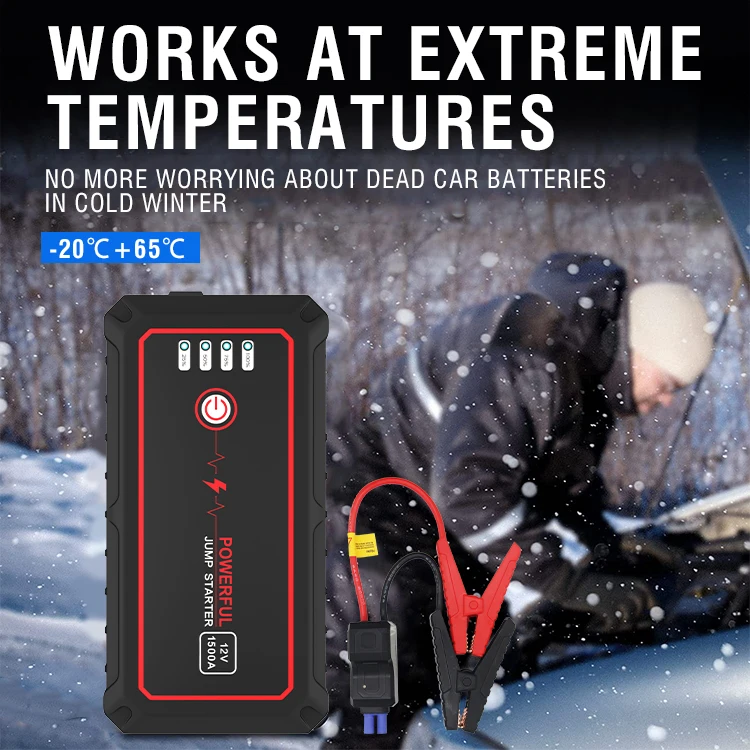 S60112V High Power 4-in-1 Portable 20000mAh Lithium Battery Jump Starter Multi-Function Emergency Tool Kit for Cars
