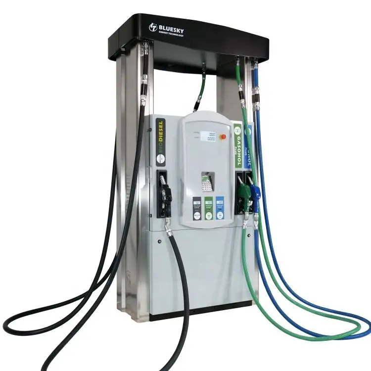 Bluesky Wholesale Cheap Price Fuel Dispenser Machine Petrol Dispenser 6 Nozzle Pump Petrol Dispenser