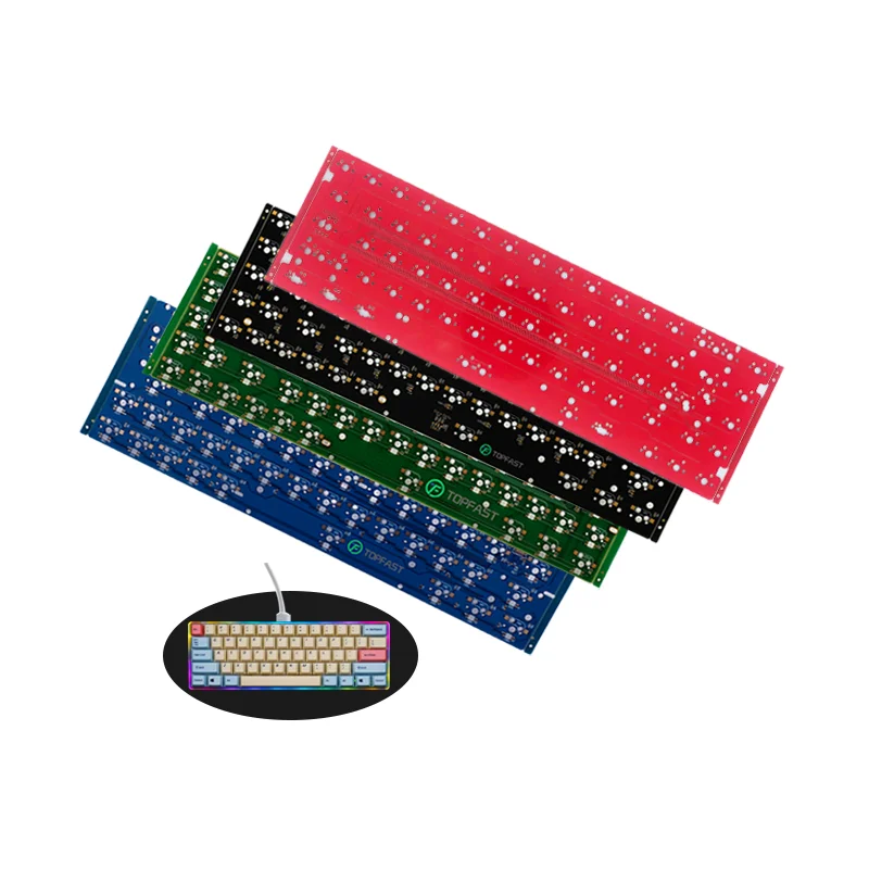 Клавиатура OEM 40% OLKB TMO 50% HHKB 60% взорвалась 65% 75% FRL TKL клавиатура с печатной платой