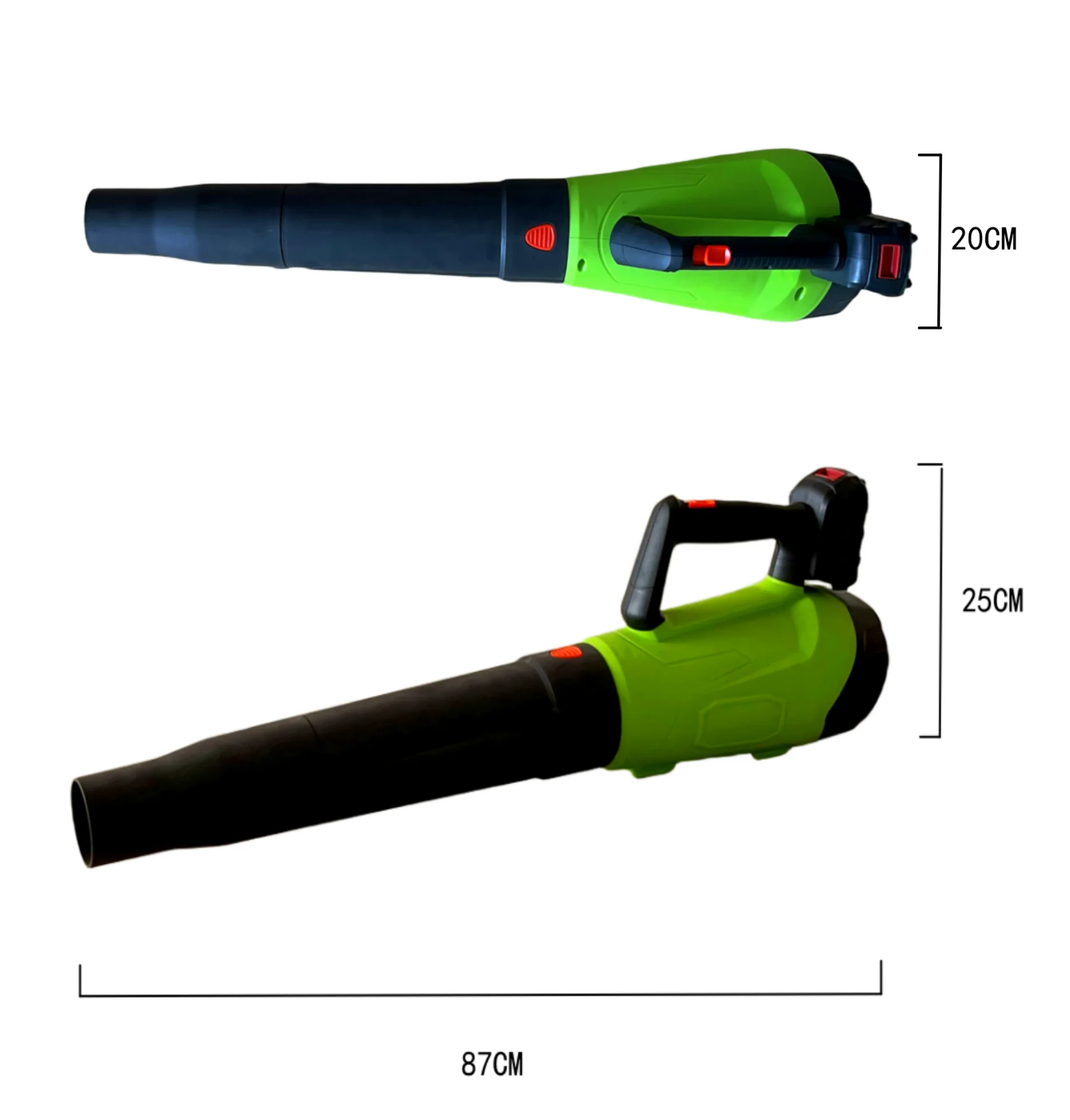 Rechargeable Electric Leaf Blower Snow Blower Garden Tool Cordless Leaf Blower With Custom Logo