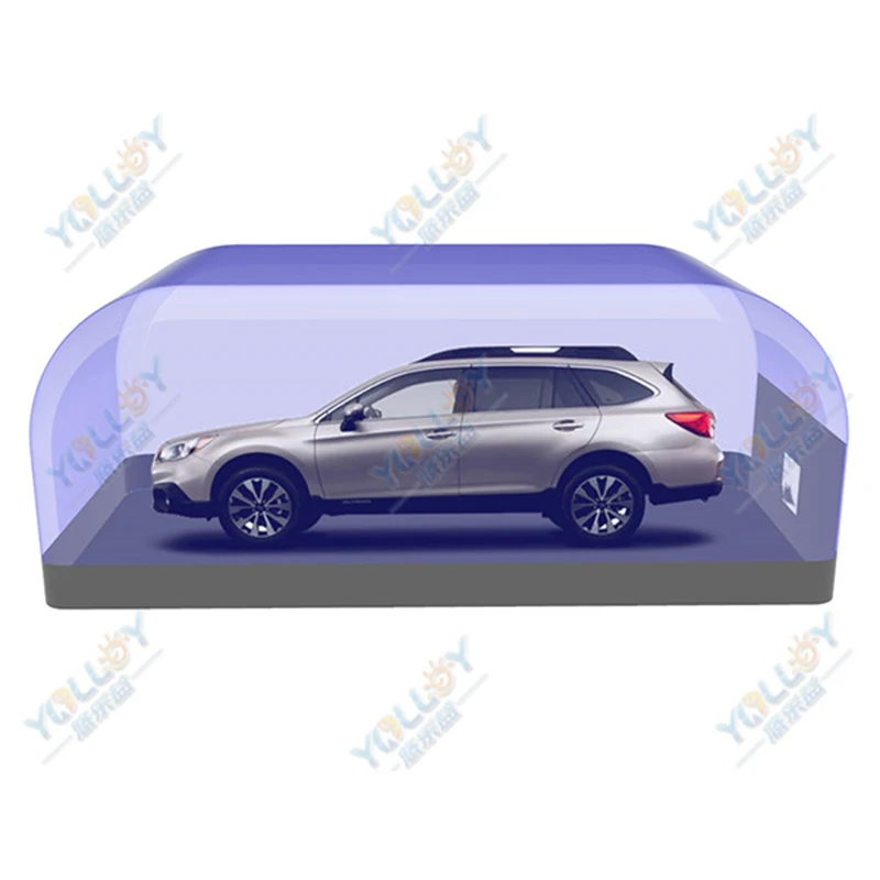 Прозрачная надувная автомобильная палатка для крышки автомобиля