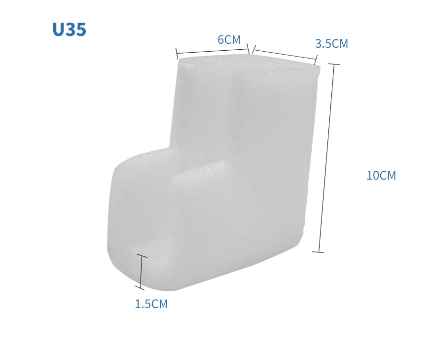 
Die cut epe foam packaging corner protector 