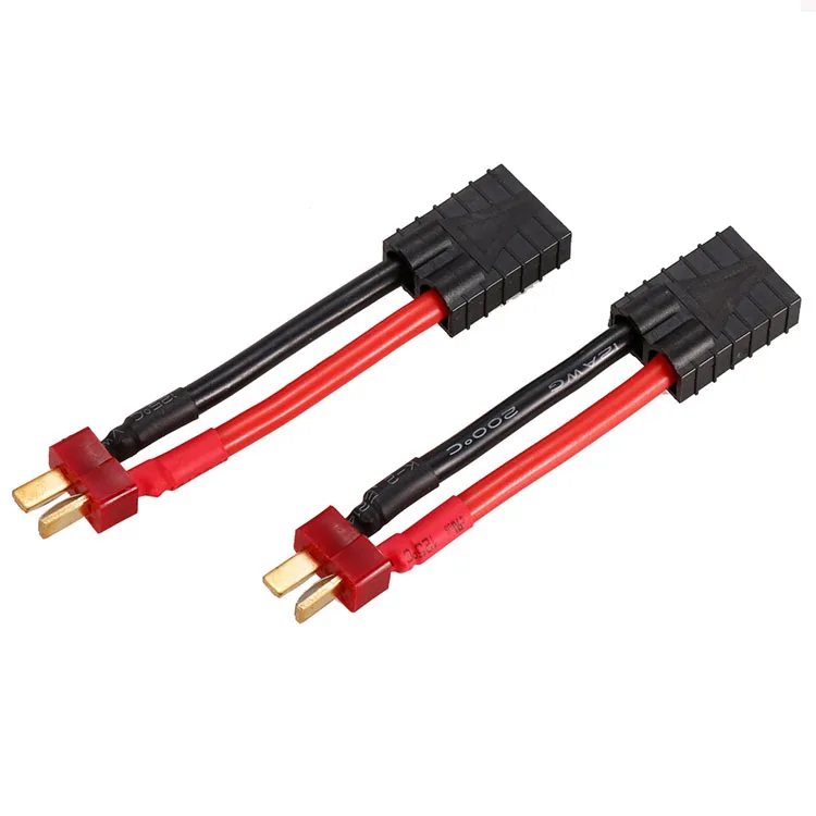 Женский TRX to Deans Стиль T штекер ультра-адаптер кабель провода жгут 12AWG 100 мм для RC Lipo батареи автомобильные