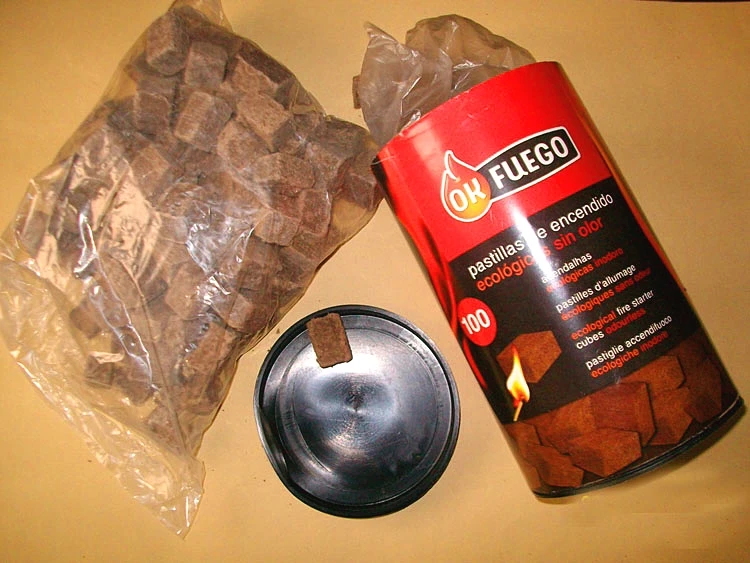 Easy Natural Charcoal Lighter Stainless Steel Firestarters for Indoor Fireplace BBQ Campfire