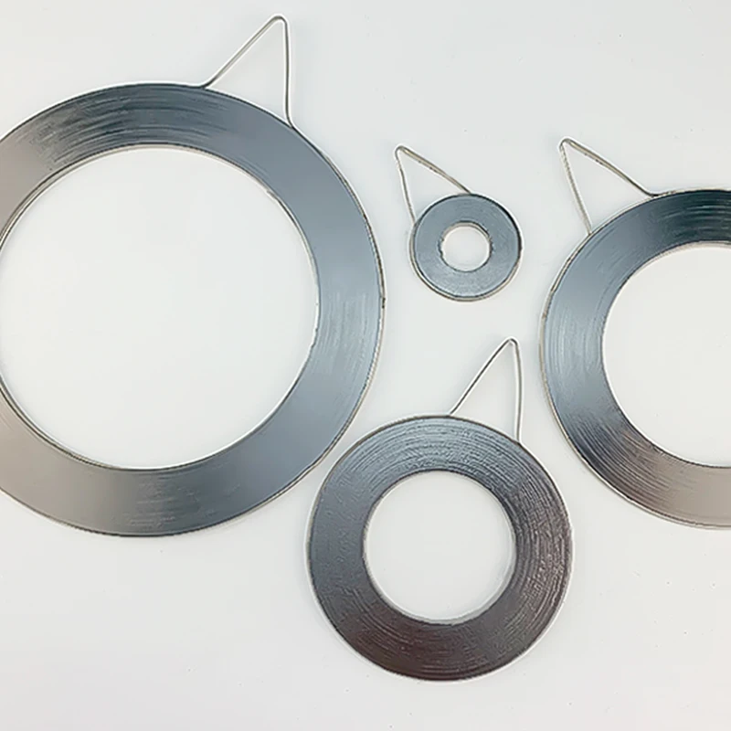 Heat exchanger B style aerosol coating turbo ring metal gaskets metal wound graphite gasket