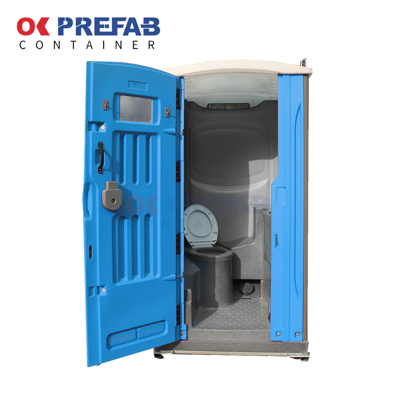 Китайский общественный пластиковый HDPE роскошный концертный парк строительство переносной передвижной кабины WC открытый Душ портативный Туалет