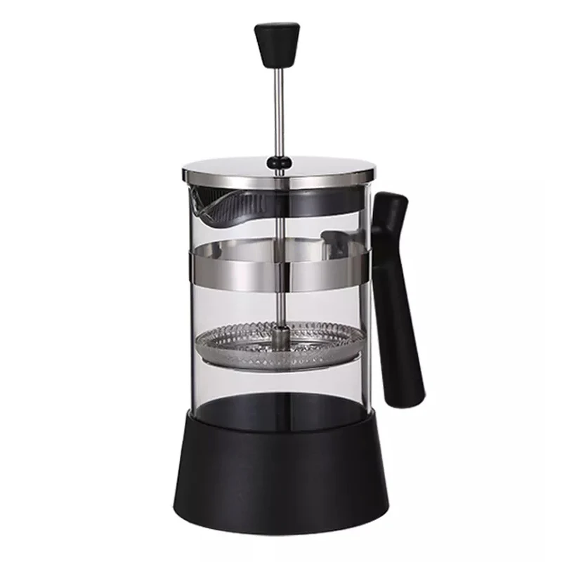 Кофеварка Easy Clean 600 мл с французским прессом, высокая поршень для кофе из боросиликатного стекла с пользовательским логотипом