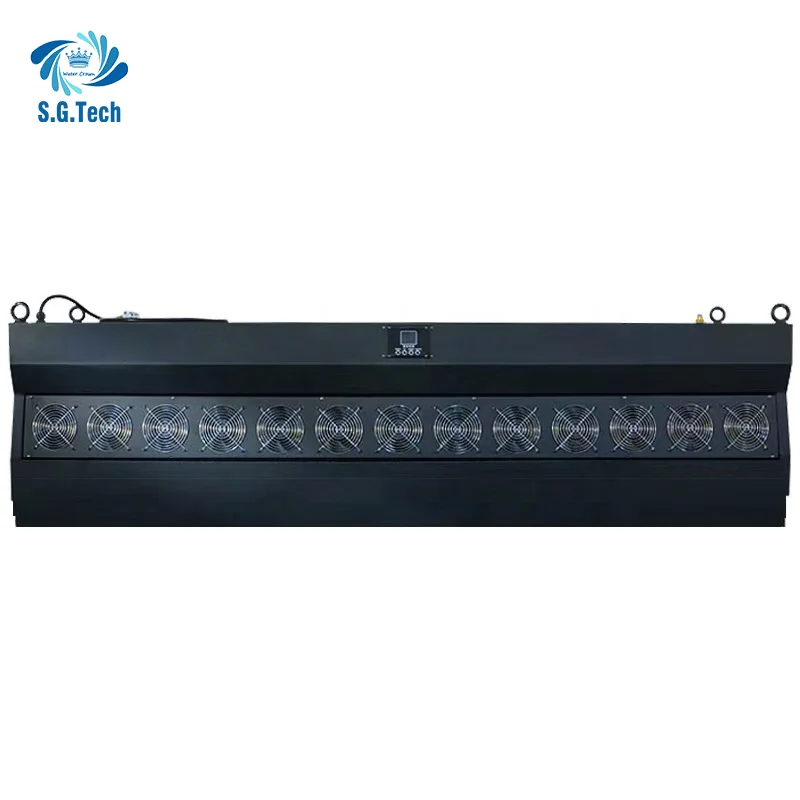 3D water Fog Screen Projection WATER CROWN Customize water Mist Fog Machine 3D Display Screen For Car Exhibition/Doorway