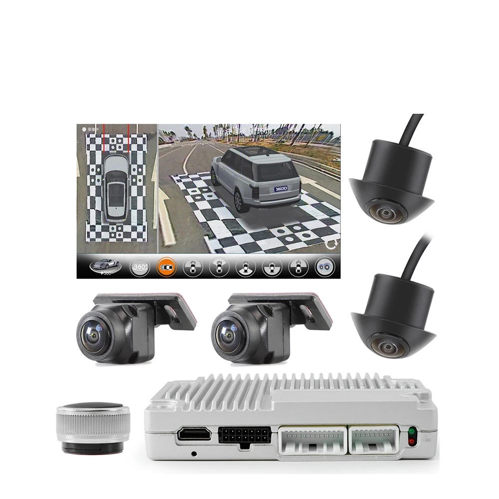 Система кругового обзора для авто 3D Stick Birdview 360°