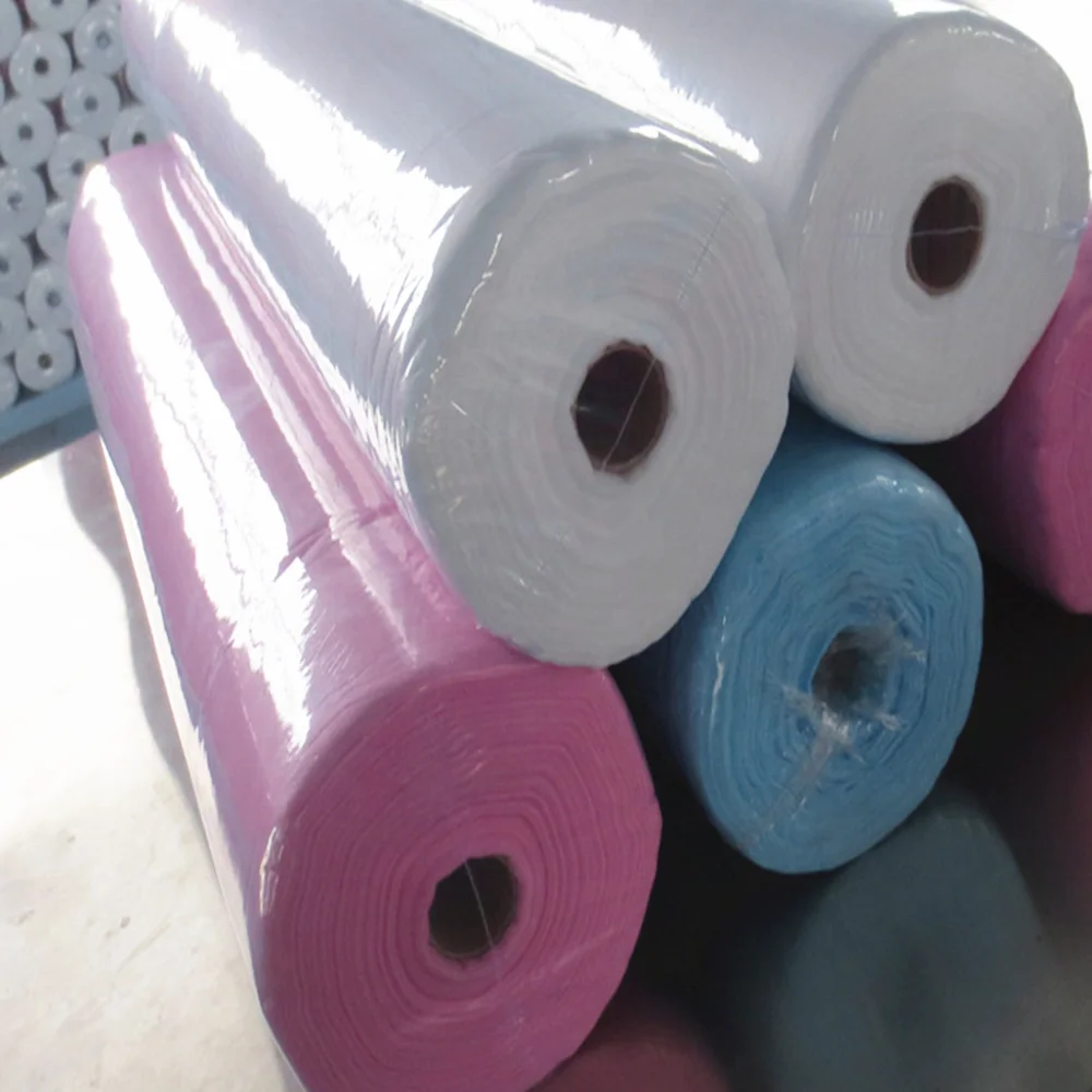 Disposable massage table cover rolls non woven bed sheet roll