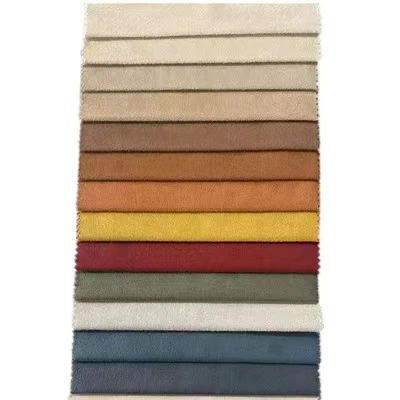 Langsum # ZENF #Good Quality Upholstery Fabrics Suede Fabric use for Sofa Curtain Clothes And Home Textile