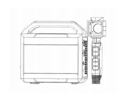 FED Portable Laser Marking for Gold Jewelry Plastic Wood Leather Fiber Laser Engraving Machine