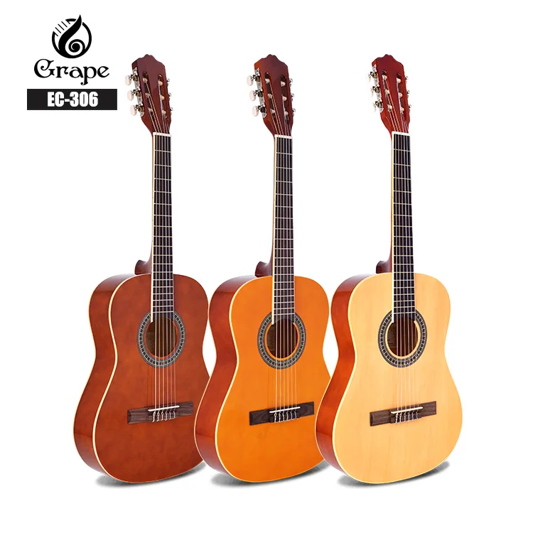 China factory 36 inch cheap cutaway nylon string classical guitar prices wholesale classic guitar EC-306