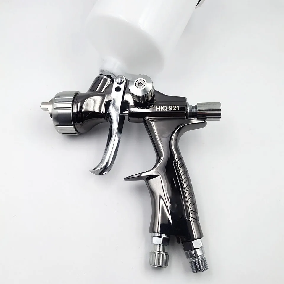 Hot Selling Cross Border Car Sheet Metal Paint HVLP Spray Gun H921 Mini stainless steel Paint Gun