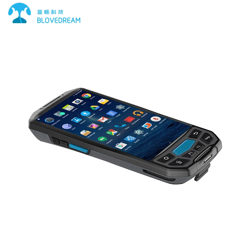 Промышленный кпк Blovedream U9000 Android NFC RFID-сборщик данных 9 0 портативный терминал с RFID-считывателем