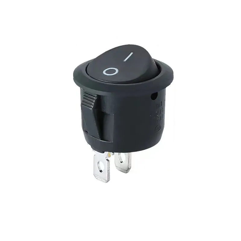 2-Pin T85 On-Off Panel Mount Rocker Switch 10A 250VAC Kcd1 for Electronic Equipment Soldering Terminal