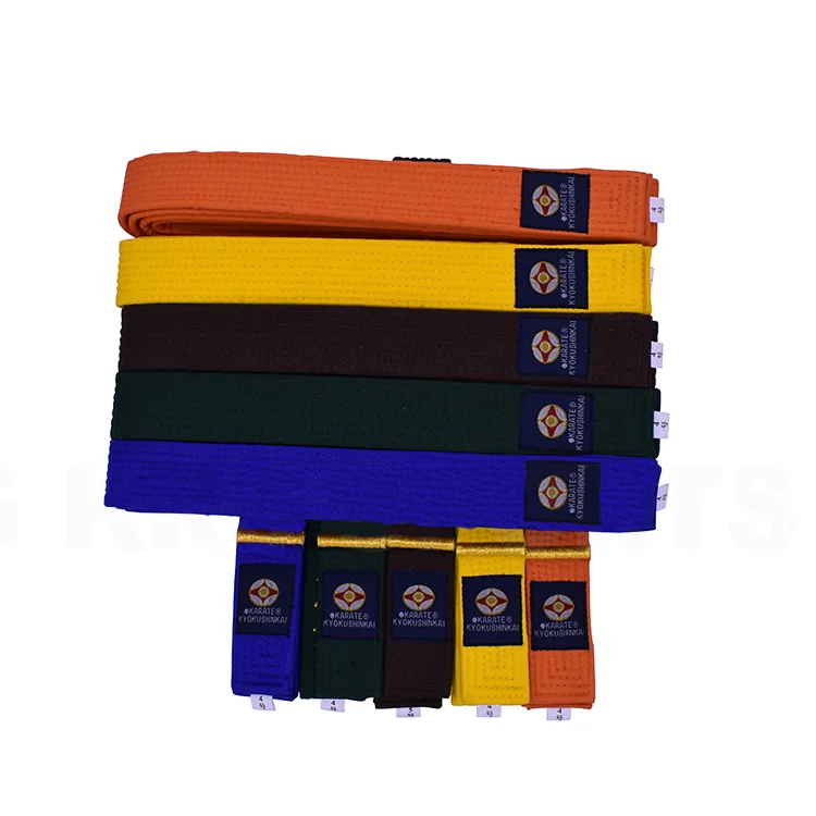 KYOKUSHIN KARATE EMBROIDERED BELTS SHINKYOKUSHIN