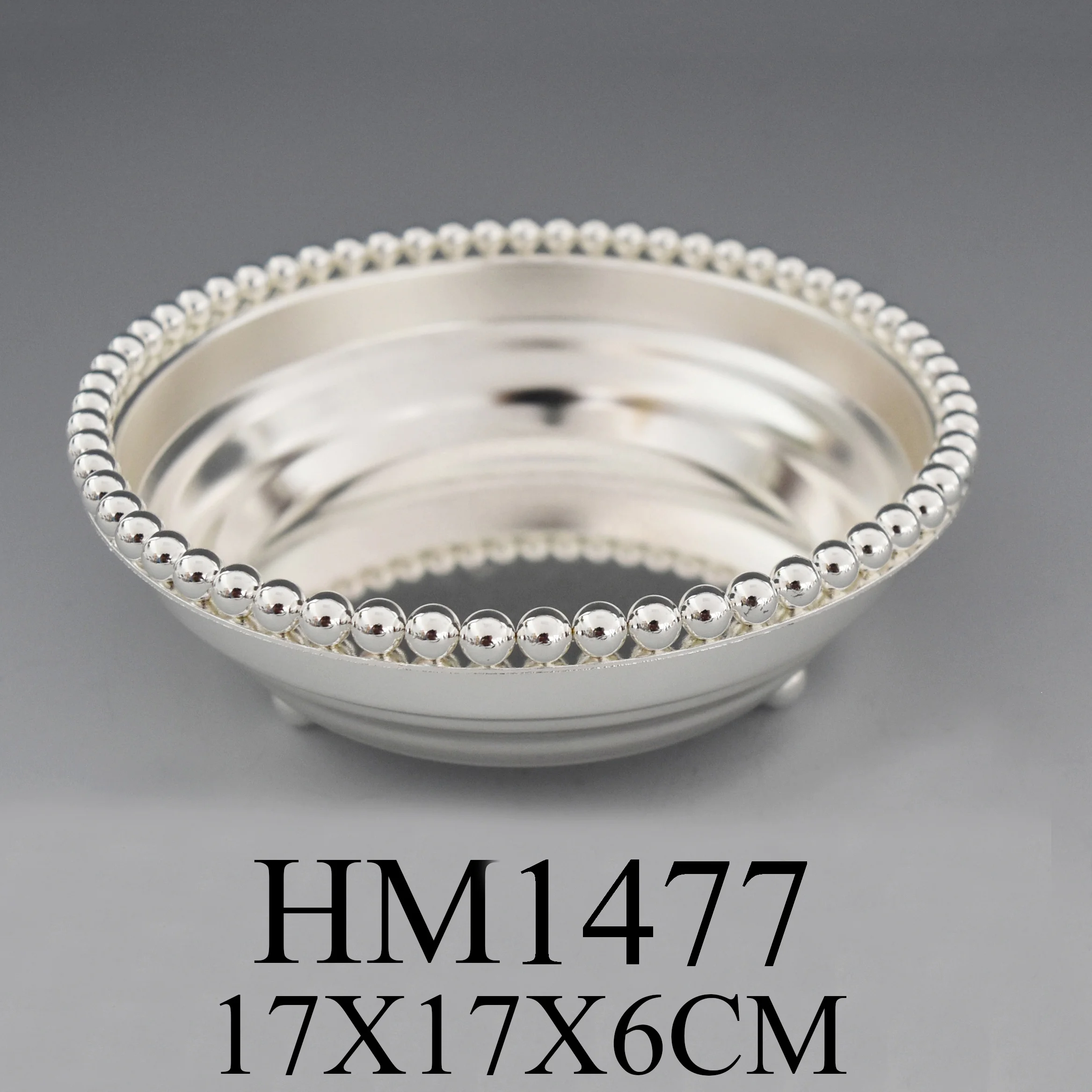 Diwali Gifts for Family Metal Candy Bowl Silver Plated Chocolate Bowl For Employees